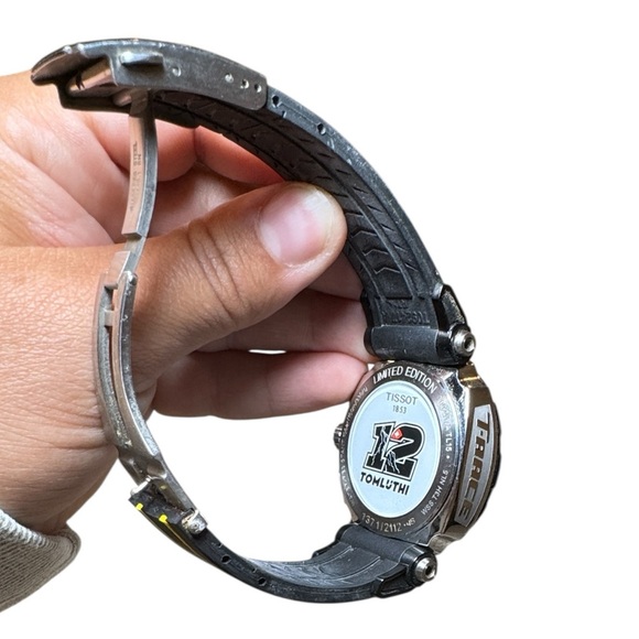 Tissot T-Race Thomas Luthi Limited Edition Chronograph Men’s Watch Black/Yellow - Picture 10 of 13